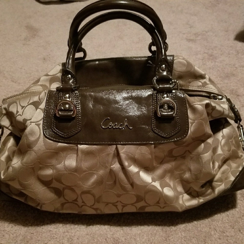 Brown Coach Handbag
